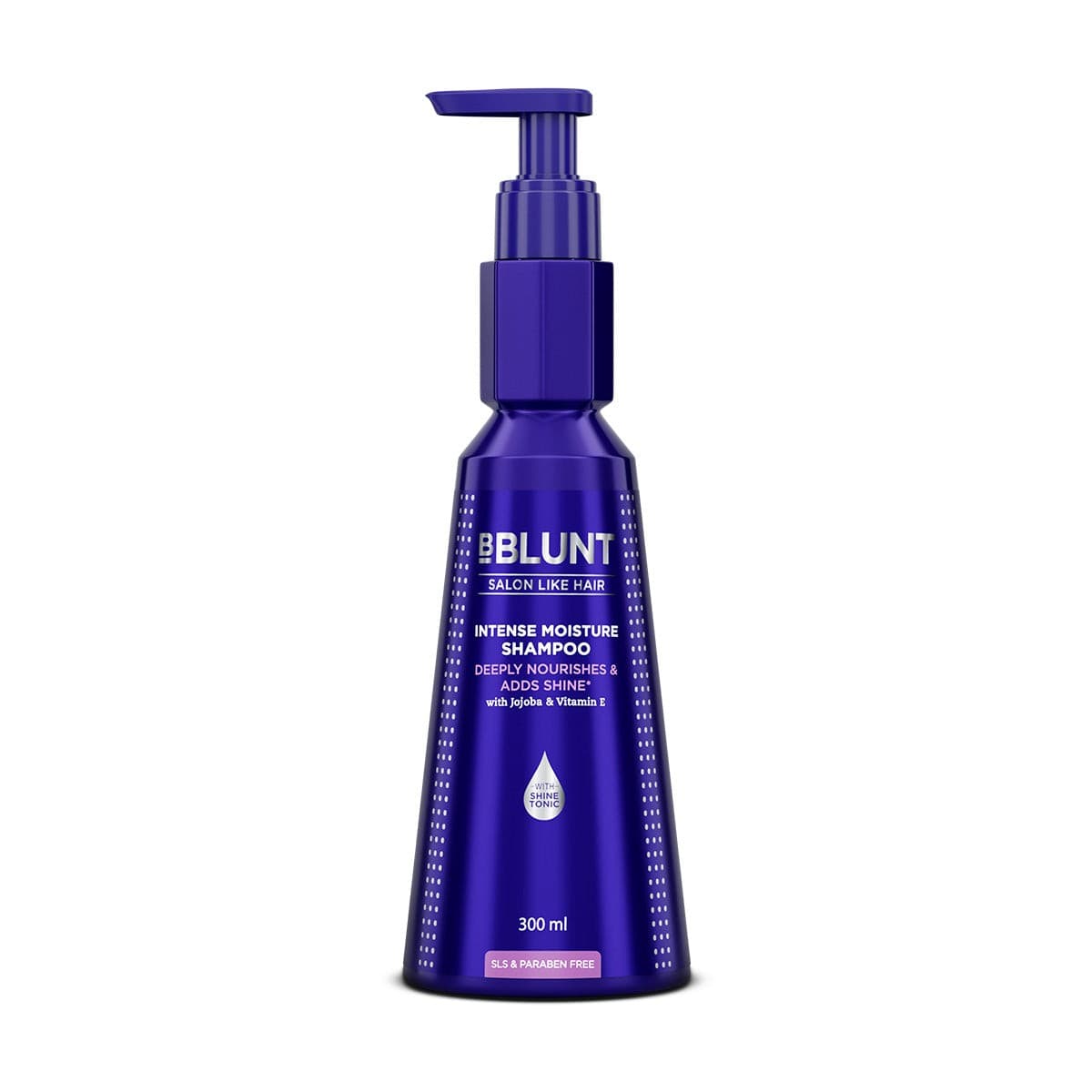 Intense Moisture Shampoo with Jojoba and Vitamin E for Dry & Frizzy Hair - 300 ml