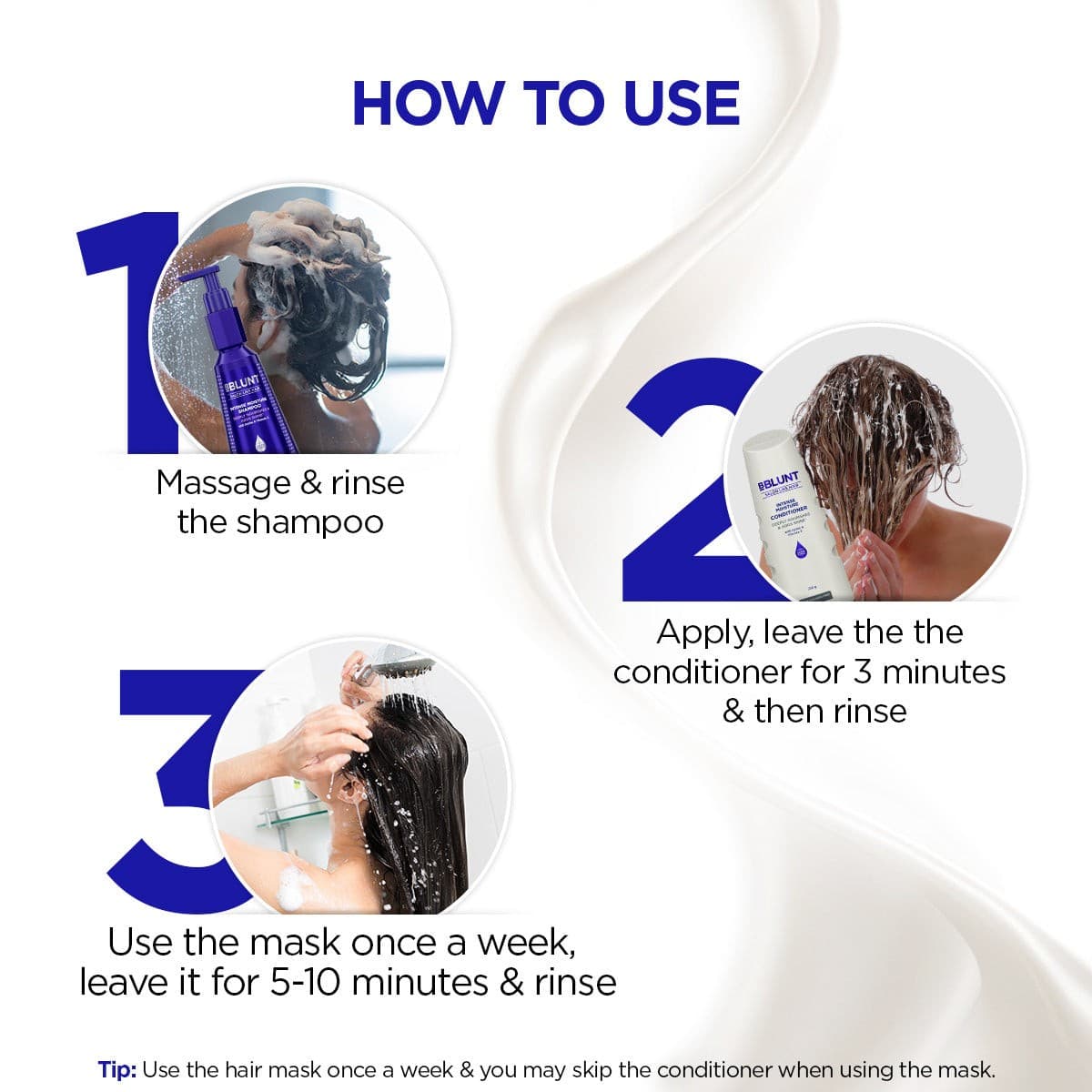 BBLUNT Dry Hair Care Combo