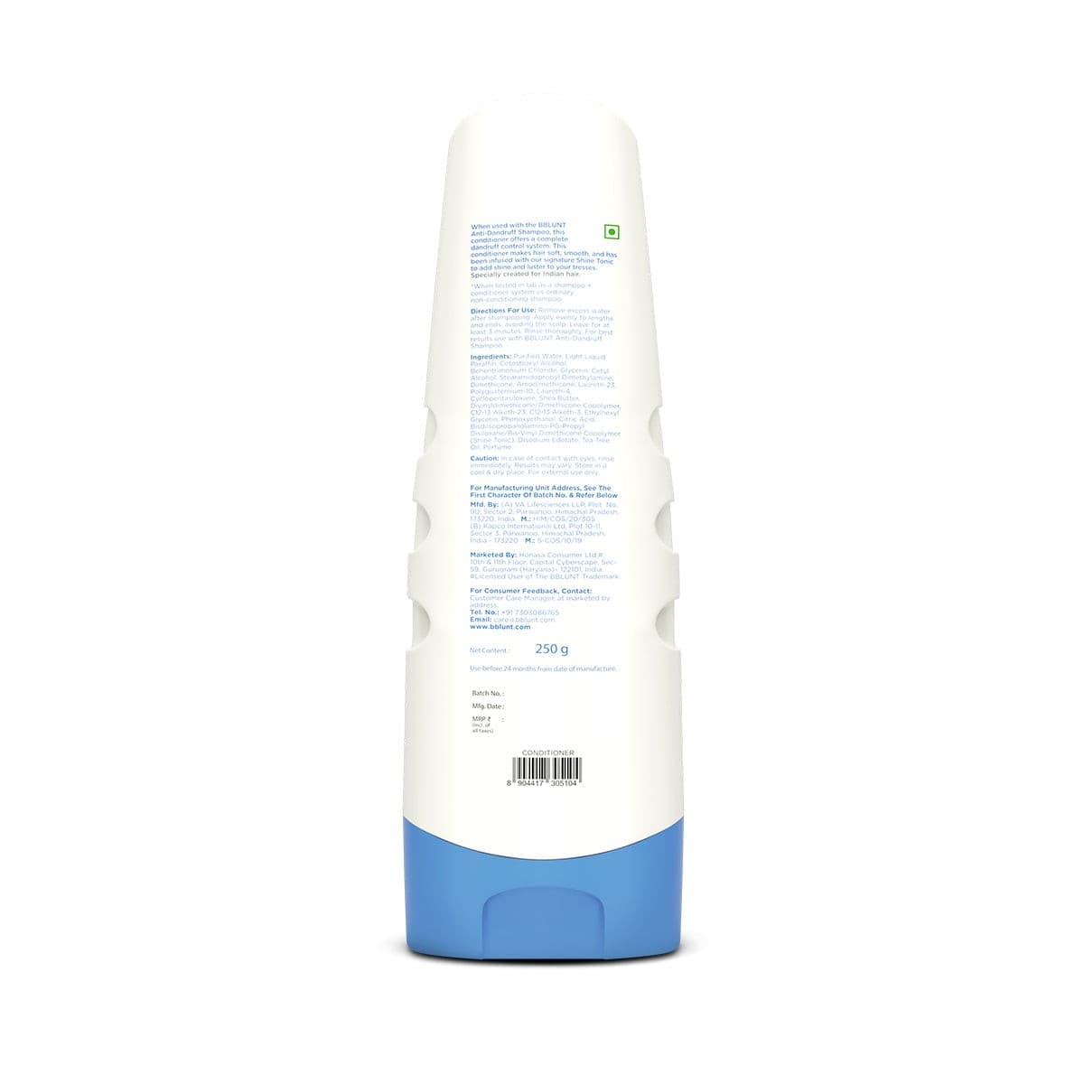 Anti-Dandruff Conditioner For Smooth & Nourished Hair - 250 g