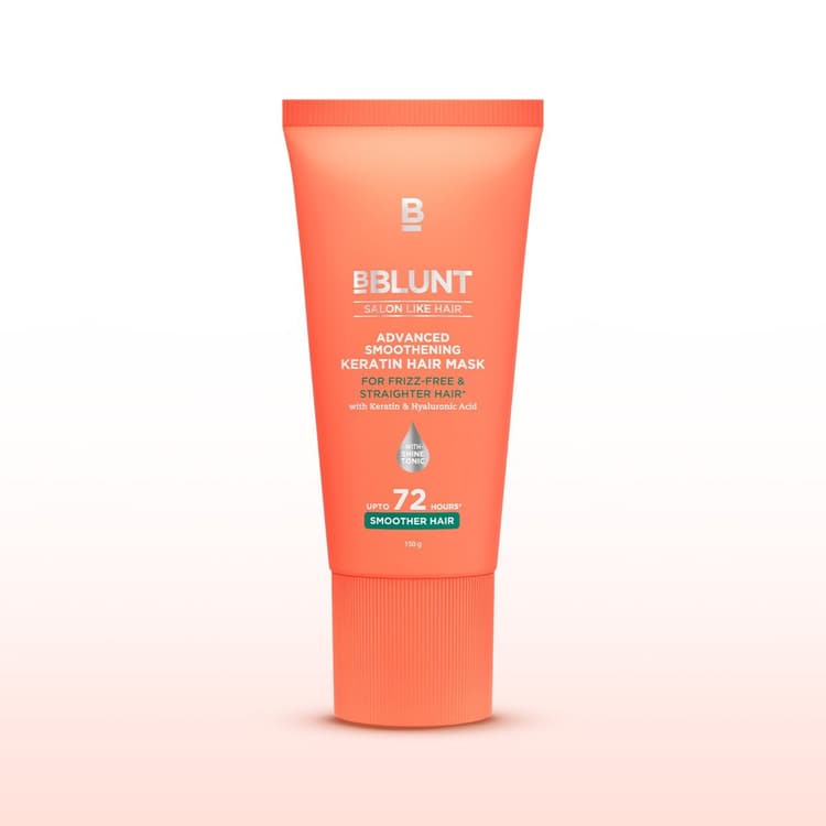 Advanced Smoothening Keratin Hair Mask with Keratin & Hyaluronic Acid - 150 g