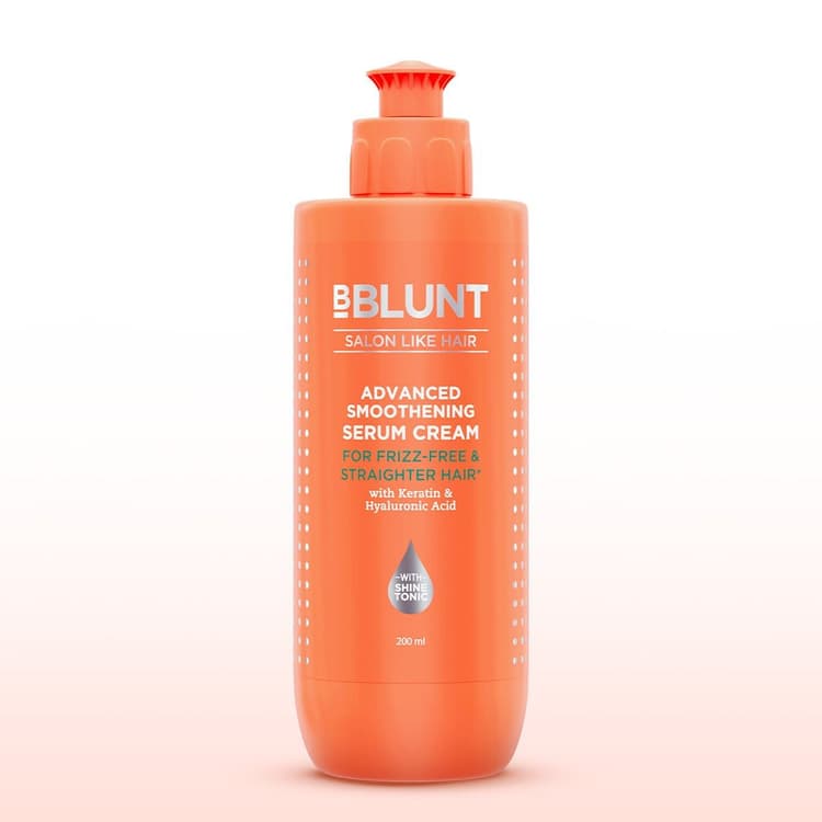 Advanced Smoothening Serum Cream with Keratin & Hyaluronic Acid - 200 ml