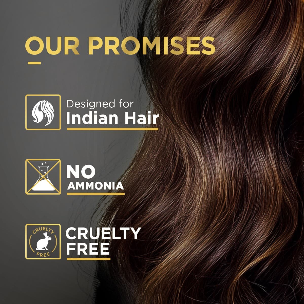 High Shine Conditioning Hair Colour - Coffee Natural Brown (Shade 4.31)(Pack of 3)