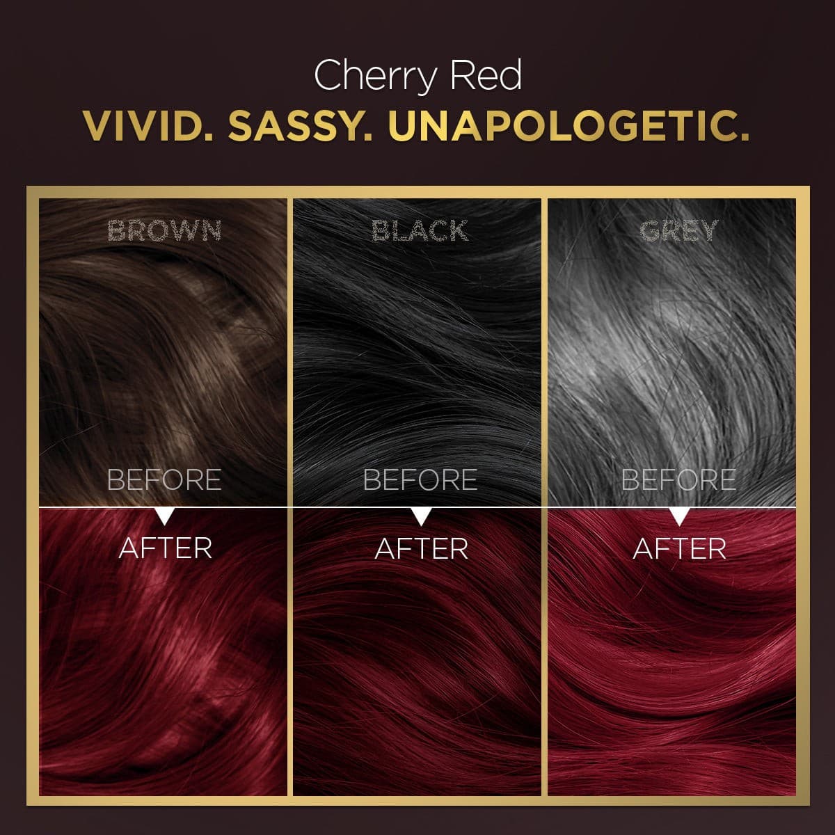 High Shine Conditioning Hair Colour - Cherry Red (Shade 6.62)(Pack of 3)
