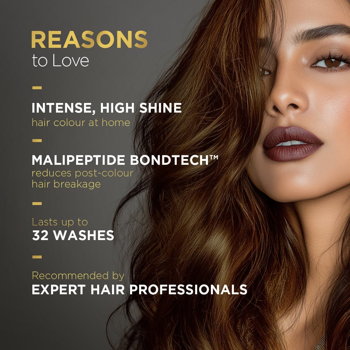 High Shine Conditioning Hair Colour - Honey Light Golden Brown (Shade 5.32)(Pack of 2)