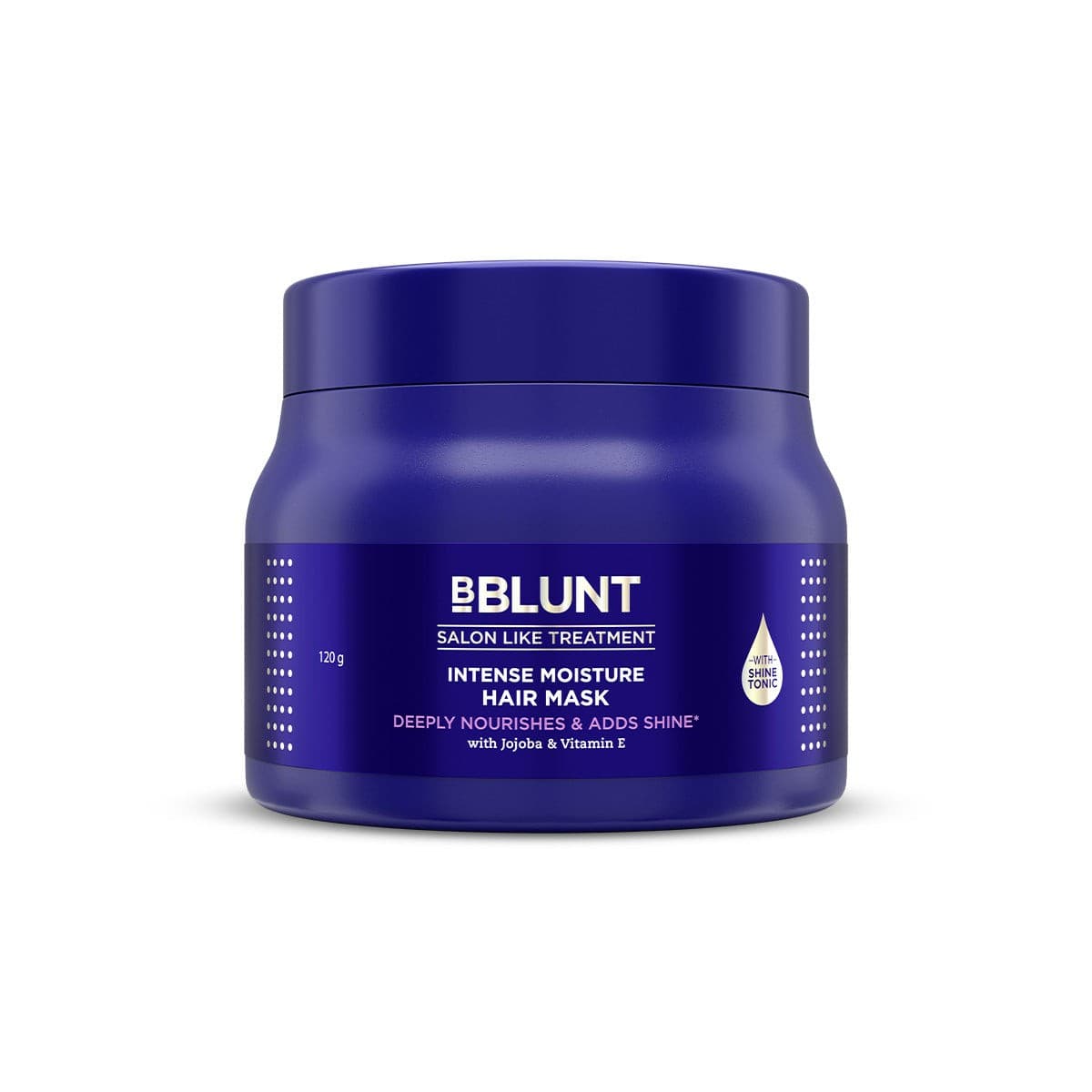 Intense Moisture Hair Mask with Jojoba Oil & Vitamin E for Nourished & Shiny Hair- 120 g