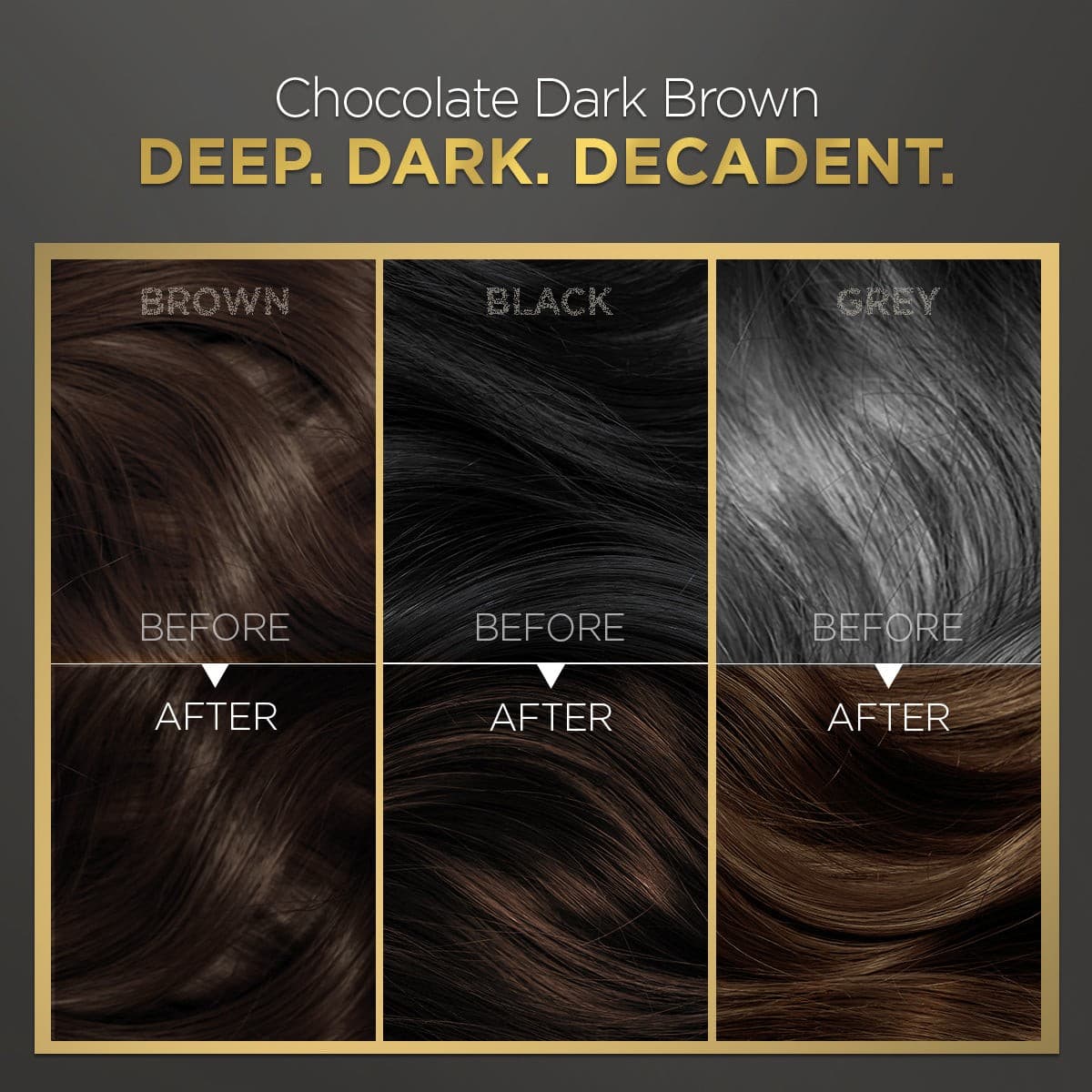 High Shine Conditioning Hair Colour - Chocolate Dark Brown (Shade 3)(Pack of 2)