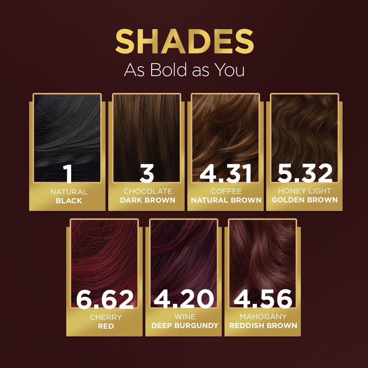 High Shine Conditioning Hair Colour - Mahogany Reddish Brown (Shade 4.56)(Pack of 3)