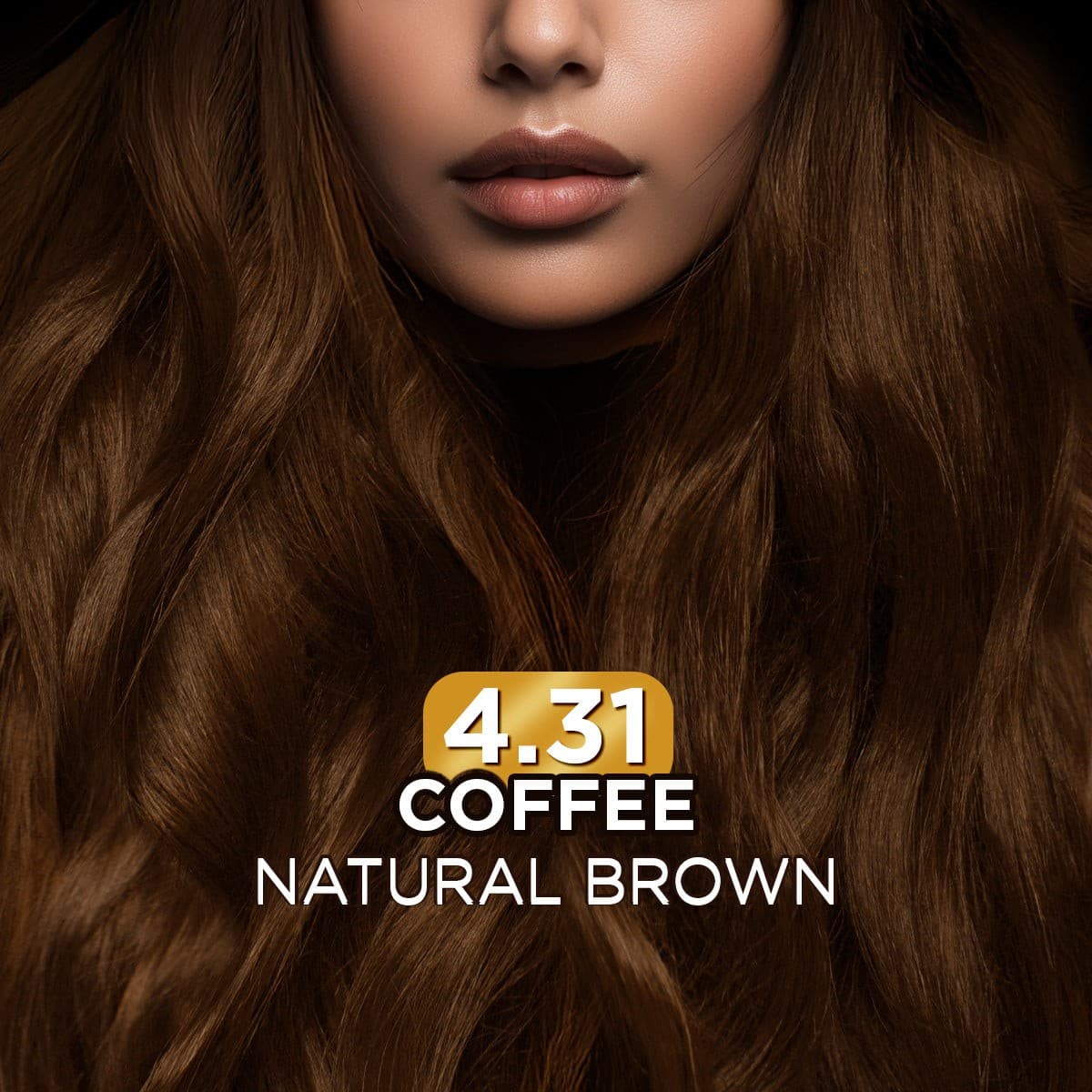 High Shine Conditioning Hair Colour - Coffee Natural Brown (Shade 4.31)