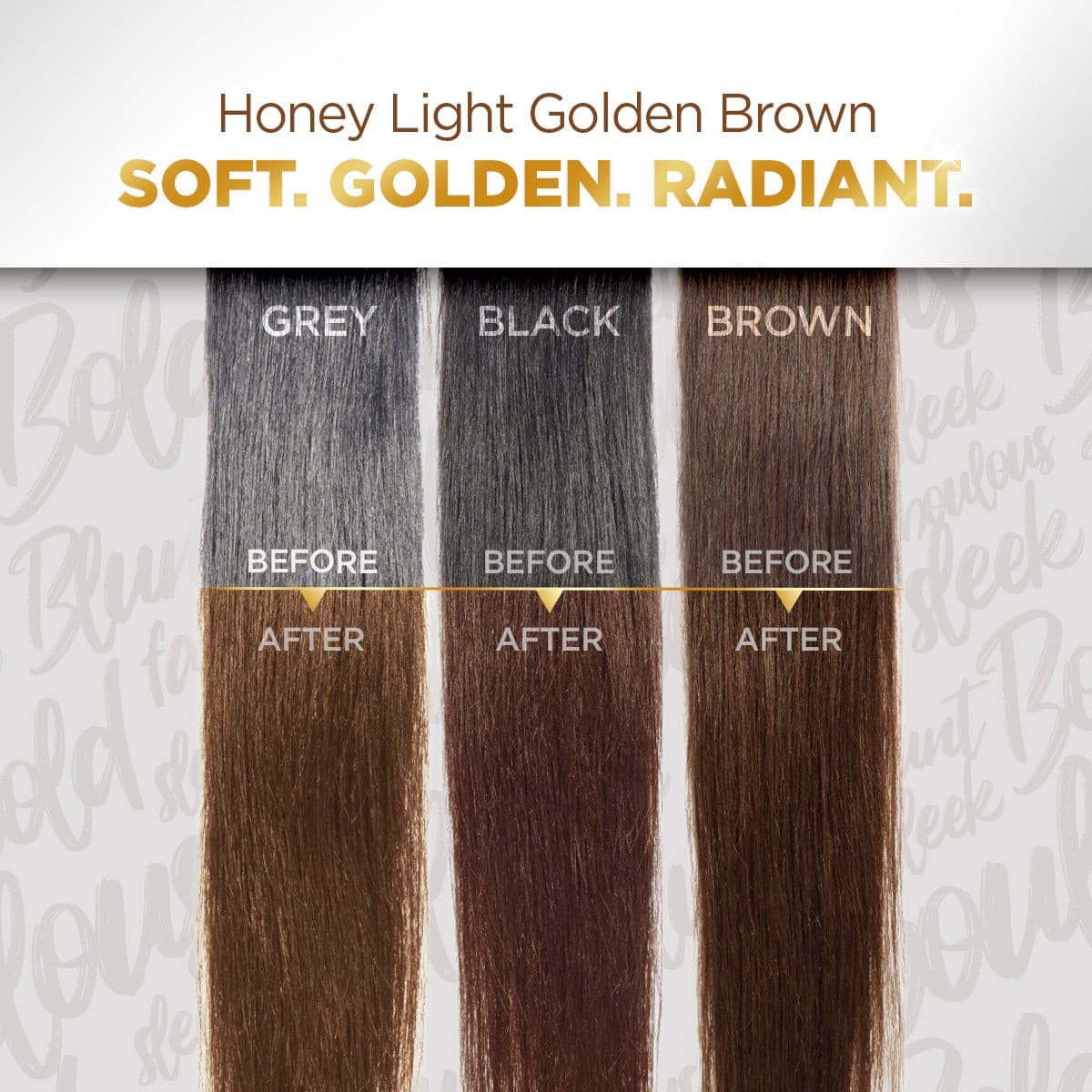 High Shine Conditioning Hair Colour - Honey Light Golden Brown (Shade 5.32)