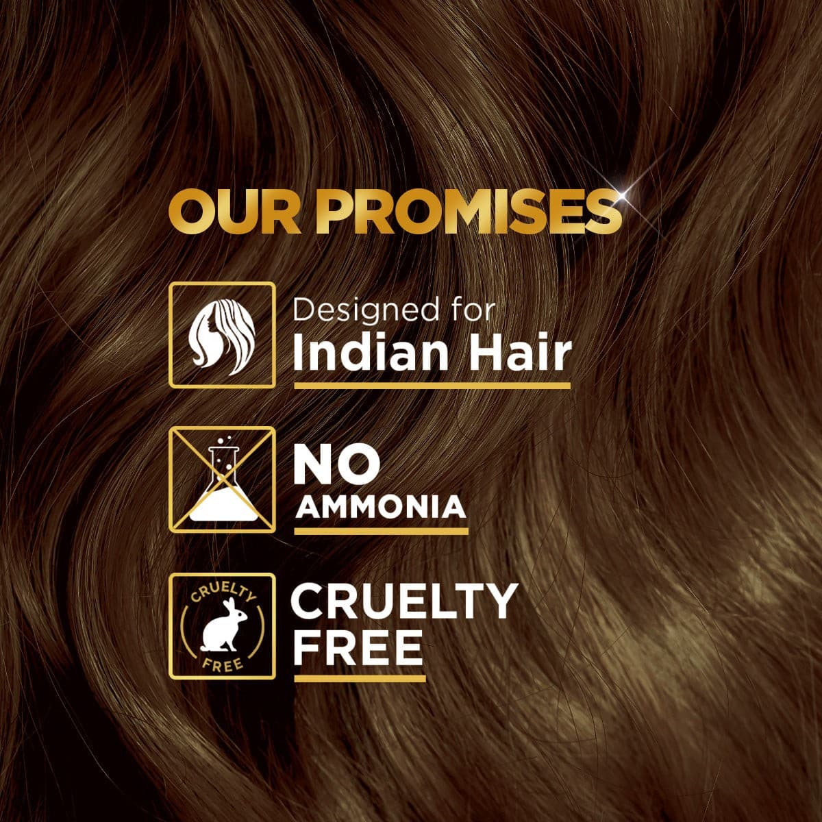 High Shine Conditioning Hair Colour - Honey Light Golden Brown (Shade 5.32)