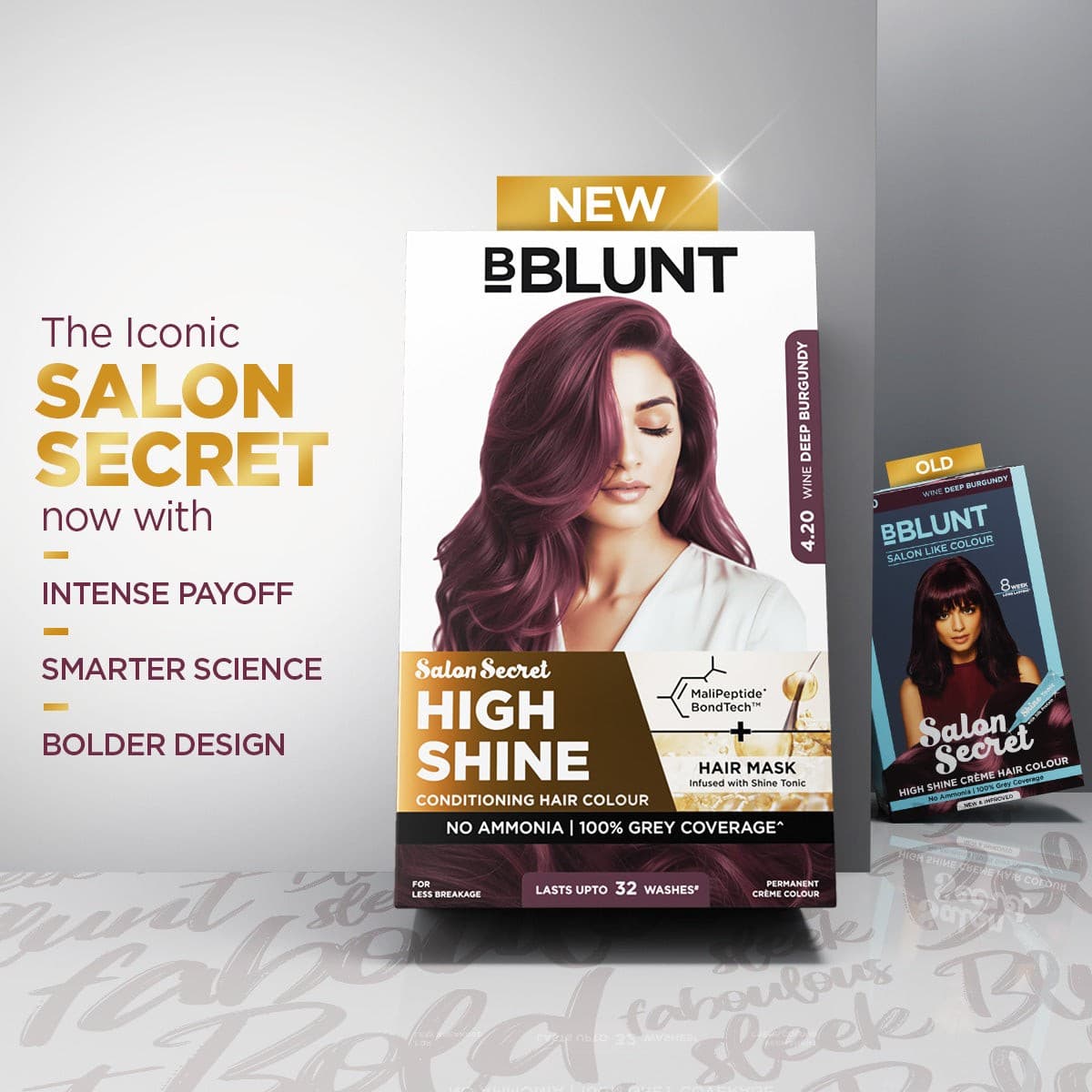 High Shine Conditioning Hair Colour - Wine Deep Burgundy (Shade 4.20)