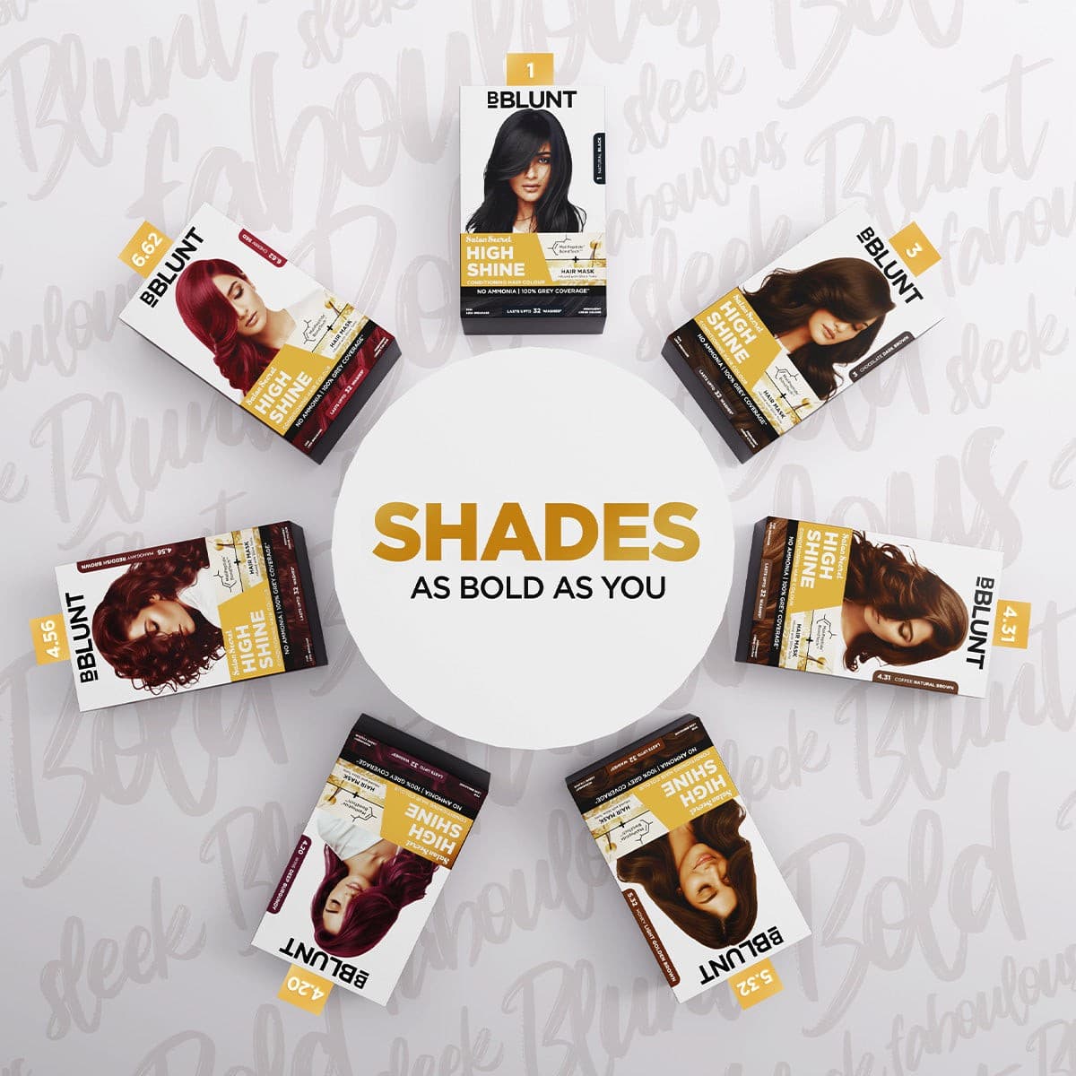 High Shine Conditioning Hair Colour - Natural Black (Shade 1)