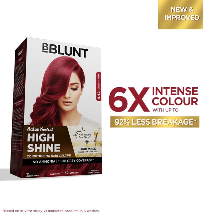 High Shine Conditioning Hair Colour - Cherry Red (Shade 6.62)