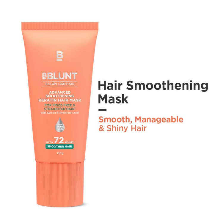 Advanced Smoothening Keratin Hair Mask with Keratin & Hyaluronic Acid - 150 g