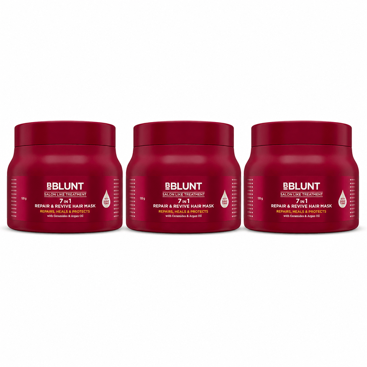 7 in 1 Repair & Revive Hair Mask for Up to 100% Damage Repair* - 120g(Pack of 3)
