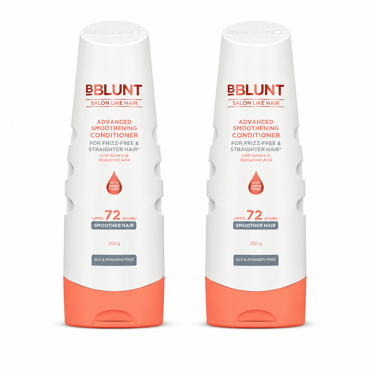 Advanced Smoothening Conditioner with Keratin & Hyaluronic Acid - 250 g(Pack of 2)